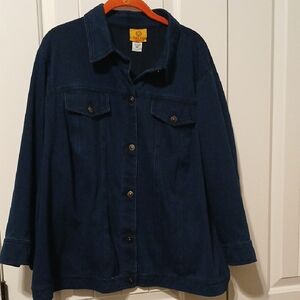 Ruby Road Women's Denim Jacket sz 24W